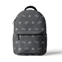 Thumbnail for Airbus A300C4-600 - 3D Backpack - 3D Pattern - Gray