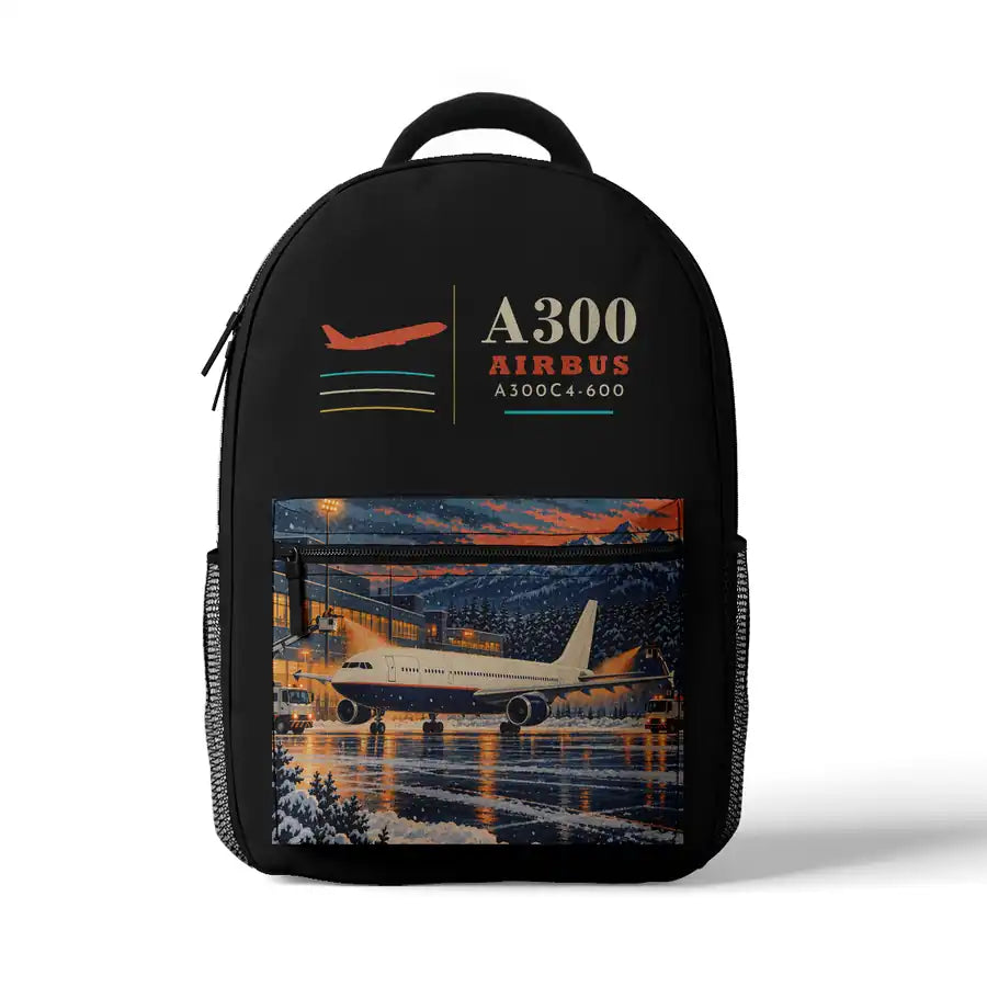Airbus A300C4-600 - 3D Backpack - Black