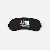 Thumbnail for Airbus A300C4-600 - Cartoon - Sleep Mask - Black
