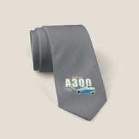 Thumbnail for Airbus A300C4-600 - Cartoon - Tie - Gray