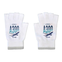 Thumbnail for Airbus A300C4-600 - Gloves - Cut - Original + Name - White