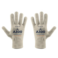 Thumbnail for Airbus A300C4-600 - Gloves - Full - Heritage + Name - Beige