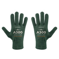 Thumbnail for Airbus A300C4-600 - Gloves - Full - Heritage + Name - Dark Green