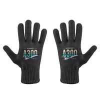 Thumbnail for Airbus A300C4-600 - Gloves - Full - Original - Black