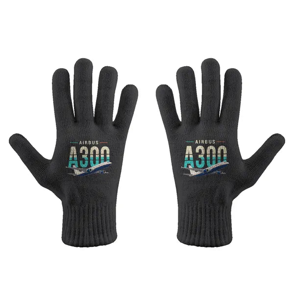 Airbus A300C4-600 - Gloves - Full - Original - Black
