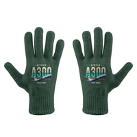 Thumbnail for Airbus A300C4-600 - Gloves - Full - Original + Name - Dark Green