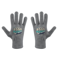 Thumbnail for Airbus A300C4-600 - Gloves - Full - Original + Name - Gray