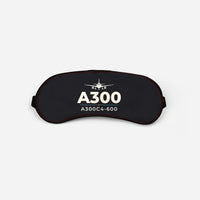 Thumbnail for Airbus A300C4-600 - Heritage - Sleep Mask - Black