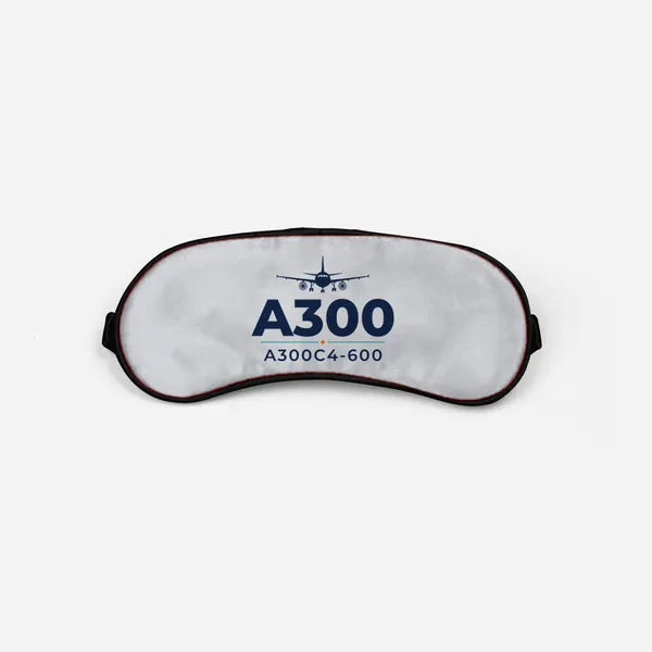 Airbus A300C4-600 - Heritage - Sleep Mask - Light Gray
