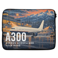 Thumbnail for Airbus A300C4-600 - Laptop Sleeve + Name