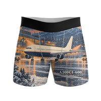Thumbnail for Airbus A300C4-600 - Men Boxers - 3D - Full Print