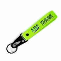Thumbnail for Airbus A300C4-600 Hawk-Shaped Key Chains - Light Green - Original