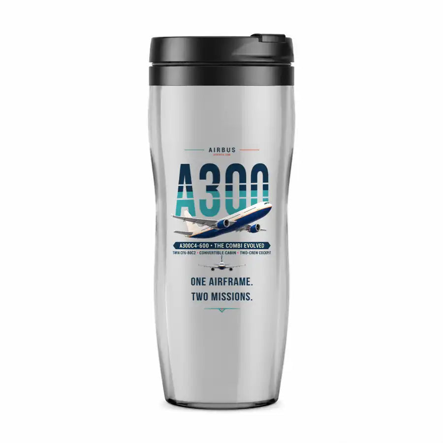 Airbus A300C4-600 - Original - Plastic (No Holder) - Light Gray