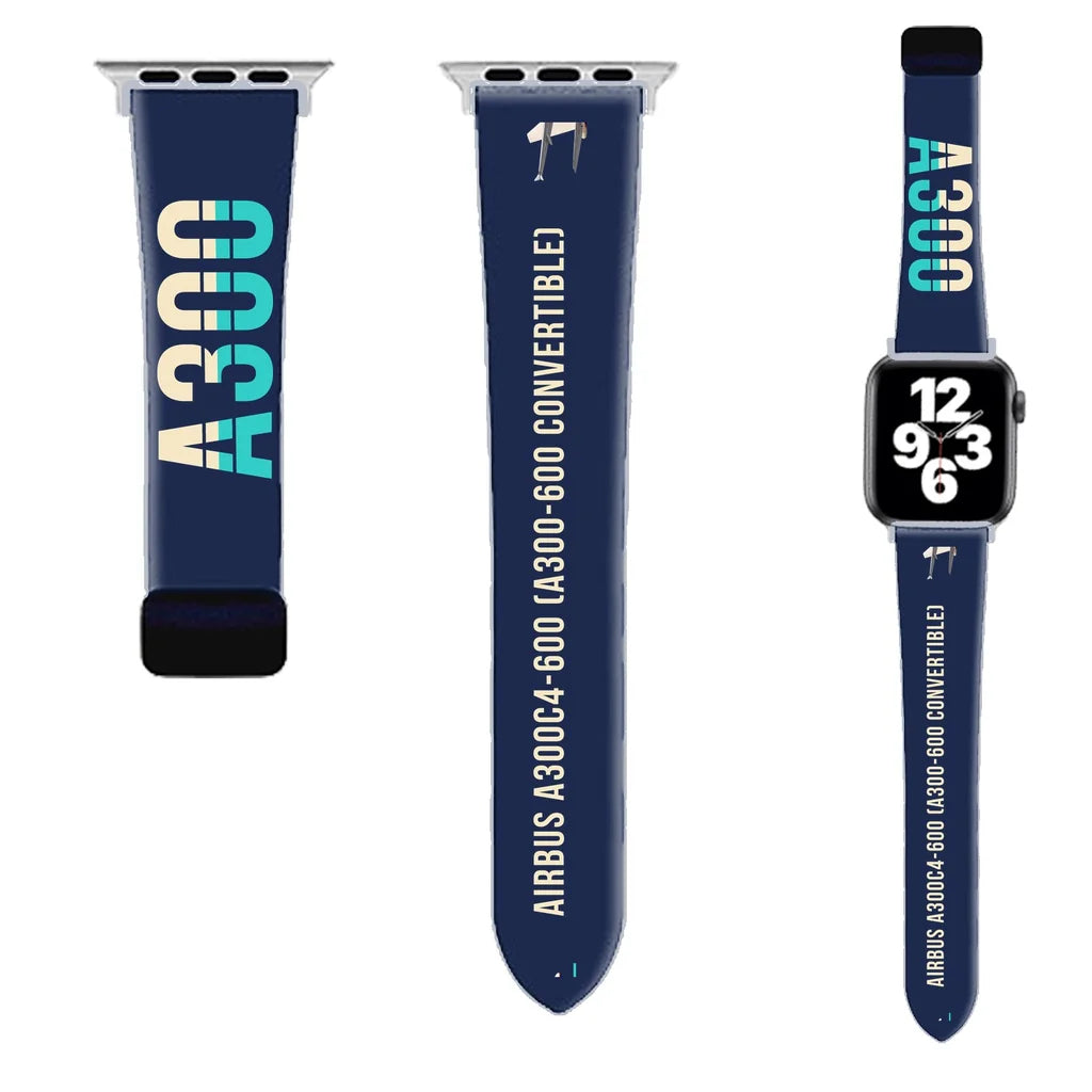 Airbus A300C4-600 Apple Watch Bands - Navy Blue (Magnetic Band) - Original