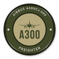 Thumbnail for Airbus A300C4-600 Patches - Circle - Olive Khaki