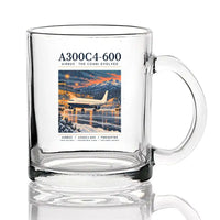 Thumbnail for Airbus A300C4-600 - Poster - Coffee & Tea Glass