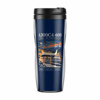Thumbnail for Airbus A300C4-600 - Poster - Plastic (No Holder) - Dark Blue
