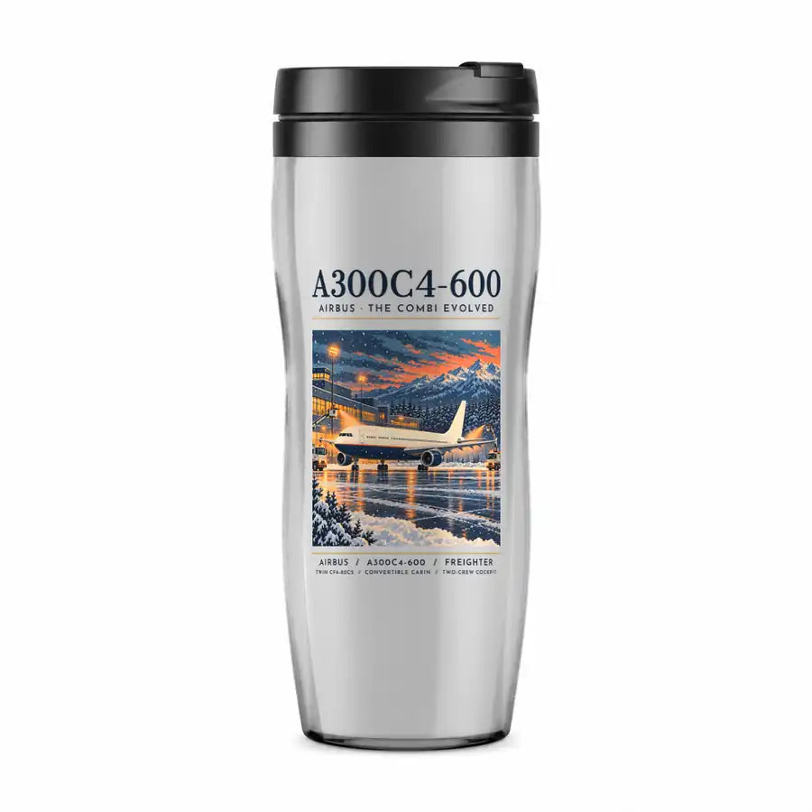Airbus A300C4-600 - Poster - Plastic (No Holder) - Light Gray
