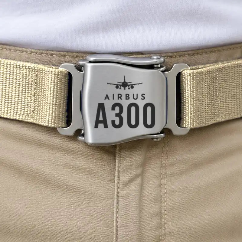 Airbus A300C4-600 - Seat Belt - Heritage - Beige