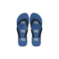 Thumbnail for Airbus A300C4-600 - Slippers - Flip Flops - Cartoon Pattern - Blue