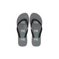 Thumbnail for Airbus A300C4-600 - Slippers - Flip Flops - Cartoon Pattern - Gray