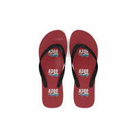 Thumbnail for Airbus A300C4-600 - Slippers - Flip Flops - Cartoon Pattern - Red