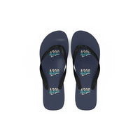 Thumbnail for Airbus A300C4-600 - Slippers - Flip Flops - Original Pattern - Navy Blue