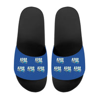 Thumbnail for Airbus A300C4-600 - Slippers - Sport - Cartoon Pattern - Blue