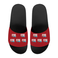 Thumbnail for Airbus A300C4-600 - Slippers - Sport - Cartoon Pattern - Red