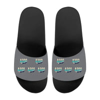 Thumbnail for Airbus A300C4-600 - Slippers - Sport - Original Pattern - Gray