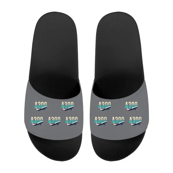 Airbus A300C4-600 - Slippers - Sport - Original Pattern - Gray