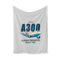 Thumbnail for Airbus A300F4-203 - Cartoon - Blanket - Light Gray