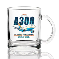 Thumbnail for Airbus A300F4-203 - Cartoon - Coffee & Tea Glass