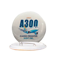 Thumbnail for Airbus A300F4-203 - Cartoon - Pin - Beige