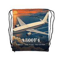 Thumbnail for Airbus A300F4-203 - Drawstring Bag - 3D Scene