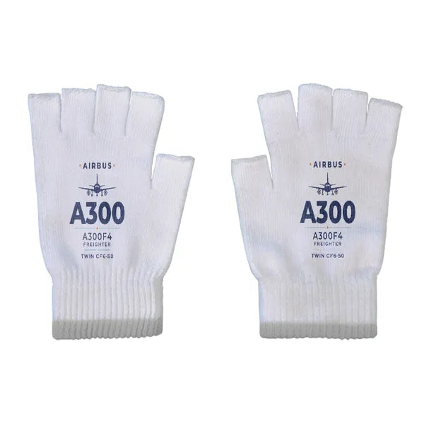 Airbus A300F4-203 - Gloves - Cut - Heritage - Light Gray