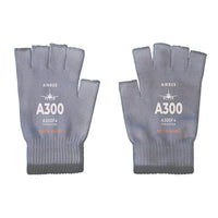 Thumbnail for Airbus A300F4-203 - Gloves - Cut - Heritage + Name - Gray