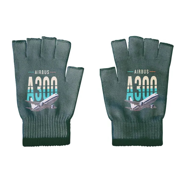 Airbus A300F4-203 - Gloves - Cut - Original - Dark Green