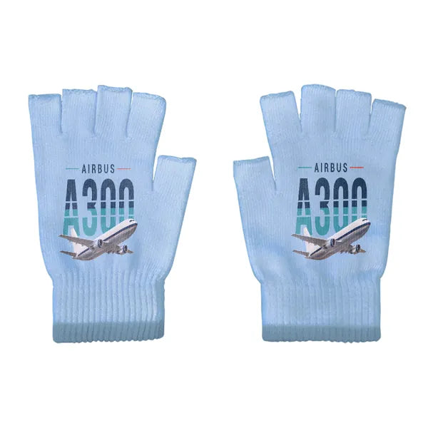 Airbus A300F4-203 - Gloves - Cut - Original - Light Blue