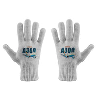 Thumbnail for Airbus A300F4-203 - Gloves - Full - Cartoon - Light Gray