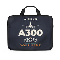 Thumbnail for Airbus A300F4-203 - Heritage + Name - Laptop Bag