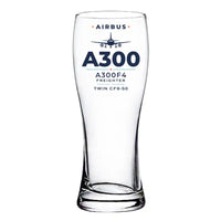 Thumbnail for Airbus A300F4-203 - Heritage - Pilsner Beer Glass