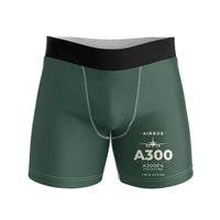 Thumbnail for Airbus A300F4-203 - Men Boxers - Heritage - Dark Green