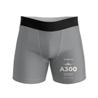 Thumbnail for Airbus A300F4-203 - Men Boxers - Heritage - Gray