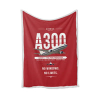 Thumbnail for Airbus A300F4-203 - Original - Blanket - Red
