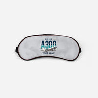 Thumbnail for Airbus A300F4-203 - Original + Name - Sleep Mask - Light Gray