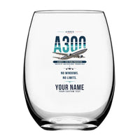 Thumbnail for Airbus A300F4-203 - Original + Name - Water & Drink Glass
