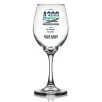 Thumbnail for Airbus A300F4-203 - Original + Name - Wine Glass