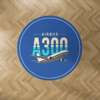 Thumbnail for Airbus A300F4-203 - Original - Round Carpet - Blue