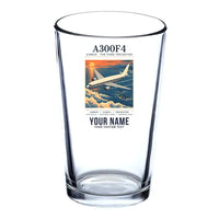 Thumbnail for Airbus A300F4-203 - Poster + Name - Beer & Water Glass